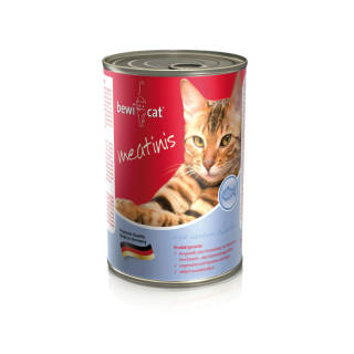 12 x BEWI CAT meatinis mit Fisch 400 g