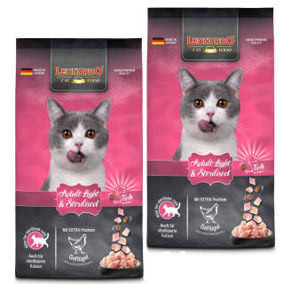 Leonardo Adult Light & Sterilised 2 x 7,5 kg