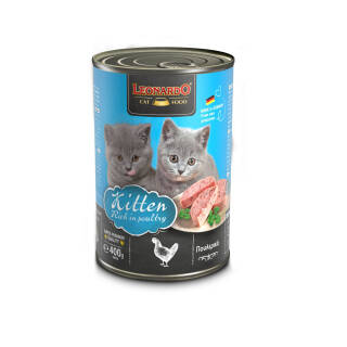 Leonardo Kitten Reich an Geflügel 400 g