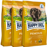 3 x 10 kg Happy Dog Supreme Sensible Piemonte