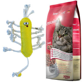 20 kg Bewi Cat Crocinis + Josera Kritzelmännchen