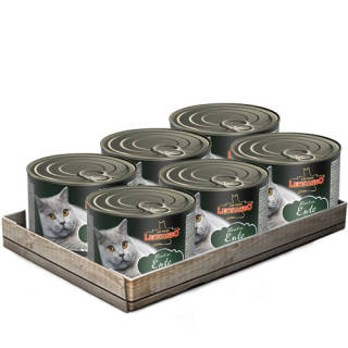 6 x 200 g Leonardo Reich an Ente