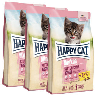 3 x 10 kg Minkas Kitten Care