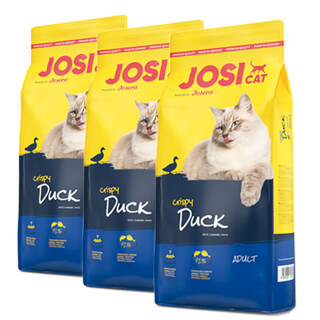 JosiCat Crispy Duck 3 x 10 kg