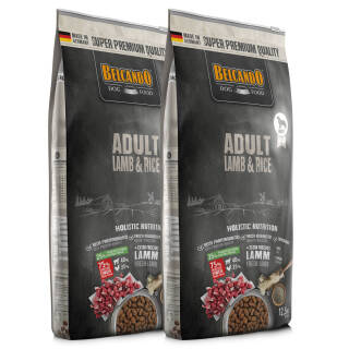 2 x 12,5 kg Belcando Adult Lamb & Rice