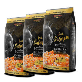 Leonardo fresh Meat Salmon & Poultry 3 x 4 kg