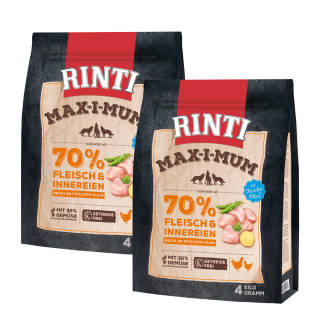 2 x 4 kg RINTI MAX-I-Mum Huhn