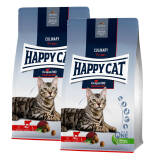 2 x 10 kg Happy Cat Culinary Adult Voralpen Rind