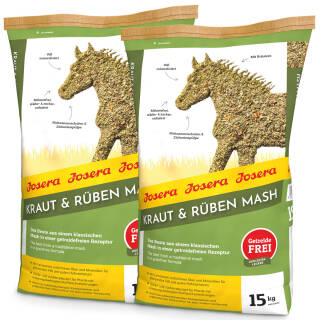 Josera Kraut & Rüben Mash 2 x 15 kg