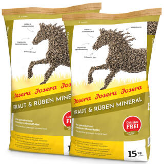 Josera Kraut & Rüben Mineral 2 x 15 kg