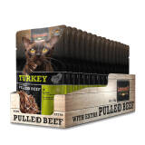 Leonardo Turkey + extra pulled Beef 16 x 70 g