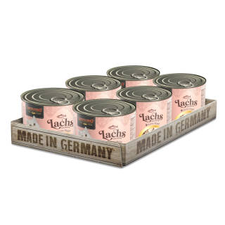 6 x 200 g LEONARDO Lachs + extra Filet
