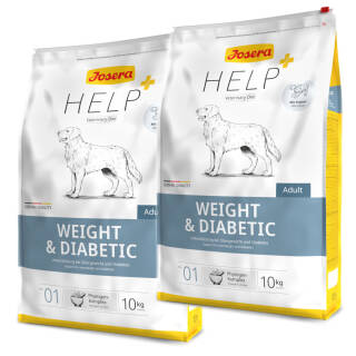 Josera Help Weight & Diabetic Hund 2 x 10 kg