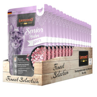 Leonardo Finest Selection SENIOR Huhn pur 16 x 85 g