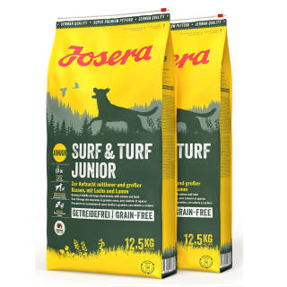 Josera Surf & Turf Junior 2 x 12,5 kg