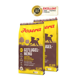 Josera Geflügel-Menü 2 x 12,5 kg