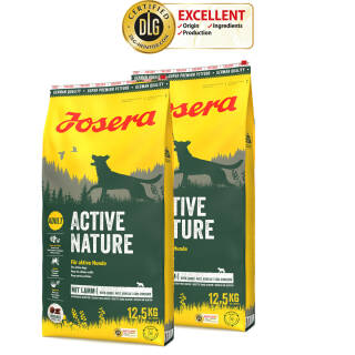 2 x 12,5 kg Josera Active Nature