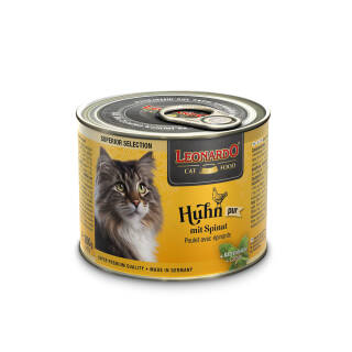 Leonardo SUPERIOR Huhn mit Spinat 200 g