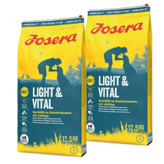 2 x 12,5 kg Josera Light & Vital