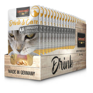 20 x 40 g Leonardo Drink & Care Urinary Chicken