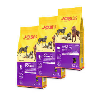 JosiDog Adult Sensitive 3 x 2,7 kg