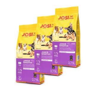 JosiDog Junior Sensitive 3 x 2,7 kg