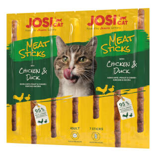 JosiCat Meat Sticks Chicken & Duck 35 g