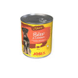 JosiDog Beef Pasta Carrot in Sauce 6 x 830 g