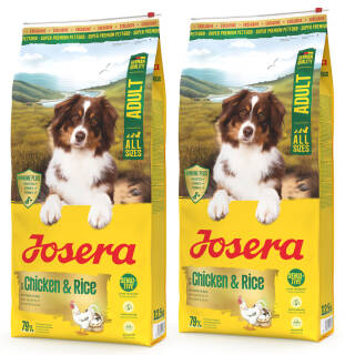 Josera A/S Adult Chicken & Rice 2 x 12,5 kg