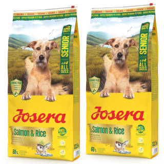 Josera A/S Senior Salmon & Rice 2 x 12,5 kg