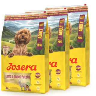 Josera MINI Adult Lamb & Sweet Potato 3 x 10 kg