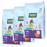 Green Petfood Vitality with Insects & Duck 3 x 7,5 kg