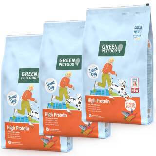 Green Petfood High Protein with Insects & Salmon 3 x 7,5 kg