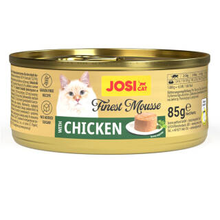 JosiCat Finest Mousse with Chicken 12 x 85 g