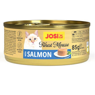 JosiCat Finest Mousse with Salmon 12 x 85 g