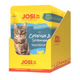 JosiCat with Codfish in Sauce 28 x 85 g